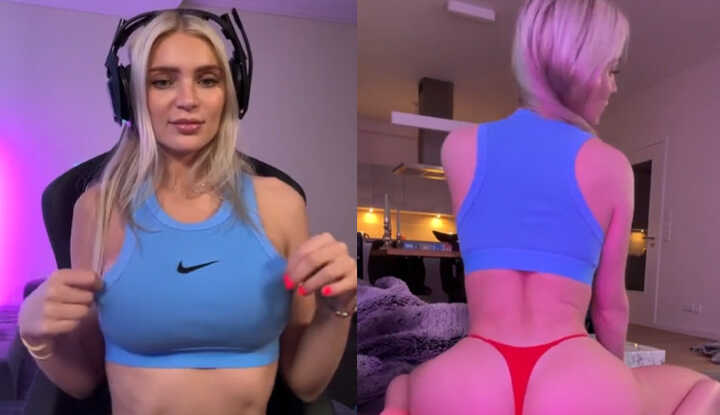 Alexis Blond-You better be prepared... when my wet pussy... runs over your cock like this... and rubs against it MYM video leak