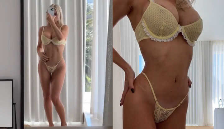 Alexis Blond-You caught me... What for Take a look MYM video leak