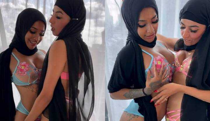 Aaliyah Yasin - My desire almost exploded the moment I saw the sisters Onlyfans video leaked.