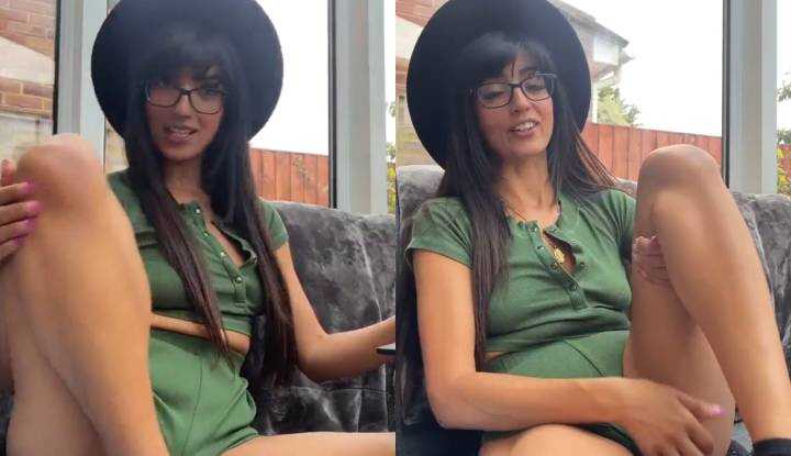 Aaliyah Yasin - Her legs open can attract men Onlyfans video leaked.