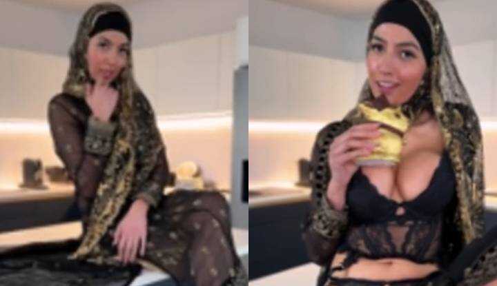 Aaliyah Yasin - Do you want to be gentle with me, or do you want to force yourself on me? Onlyfans video leaked.