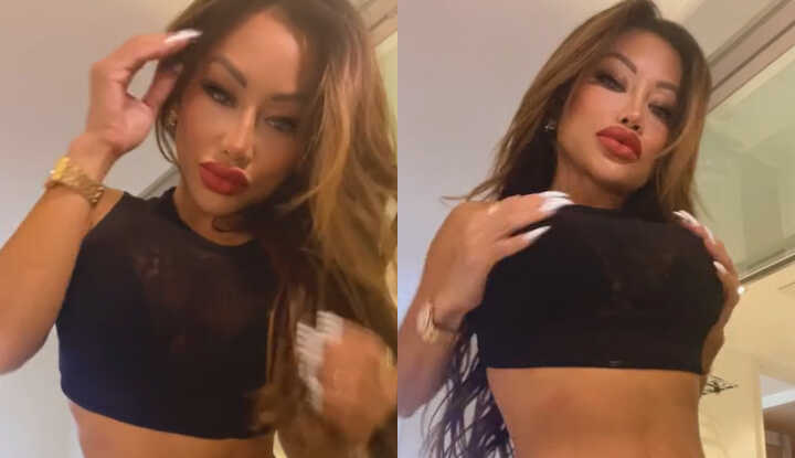 CJ Miles - Showcasing her confident, voluptuous figure