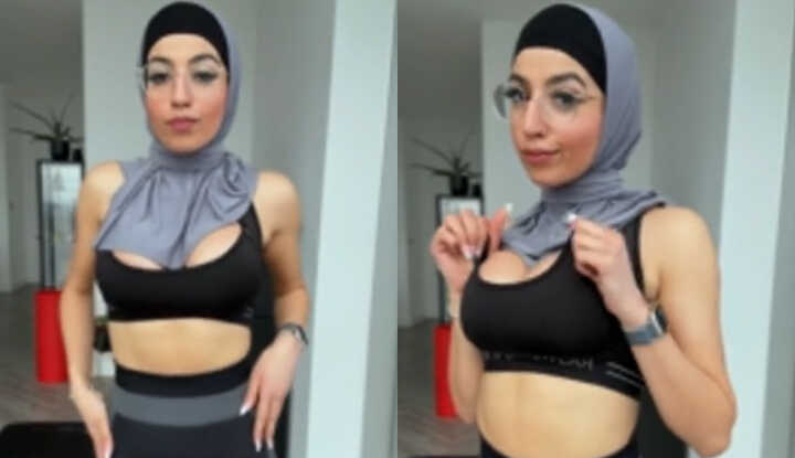 Aaliyah Yasin - Hijab Girl Busty Selfies OnlyFans video leaked