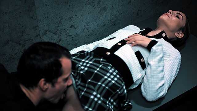 Sex Escape Room - Redhead gets Used like a Doll in Time Stop Freeze Fetish Porn