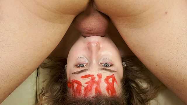 curvy teen big dick ass to mouth fucked