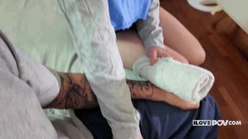 ILovePOV Keila Bassi Blonde Neighbors Oral Skills